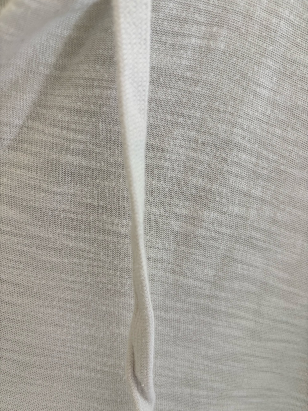 Free Fly Women’s Bamboo Slub Lightweight Sea Salt Ivory Hoodie Top M - Picture 7 of 12